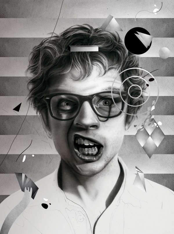 Alphabetical Nerd Art