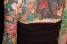 Alice in Wonderland Tattoos