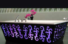 Backlit Bathtubs