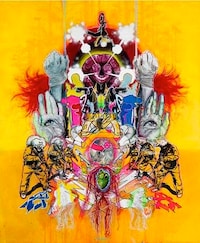 Snowboarder Street Art Image 7
