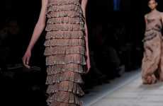 Multi-Tiered Ruffle Gowns