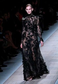Multi-Tiered Ruffle Gowns Image 3
