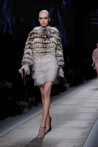 Multi-Tiered Ruffle Gowns Image 6