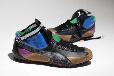Funky-Colored Bike Shoes