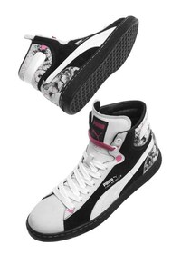 Painterly Inked High Tops