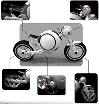 Bubble-Shaped Motorcycles Image 2