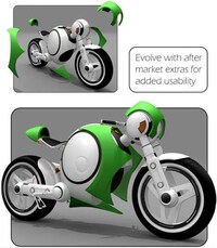 Bubble-Shaped Motorcycles Image 4