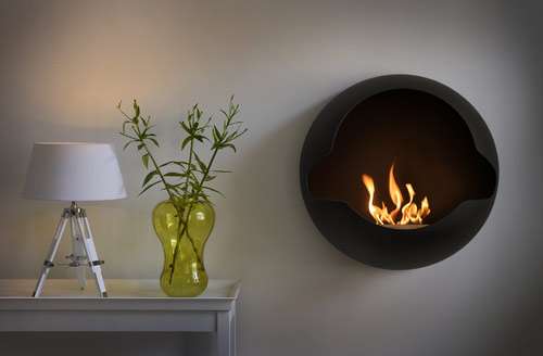 Wall-Mounted Fireplaces