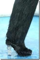 Faux Fur Sasquatch Shoes Image 5