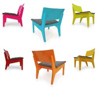 Colorful Eco Chairs