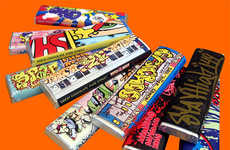 Graffiti Chocolate Bars