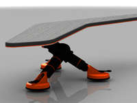 Boomerang Ironing Board
