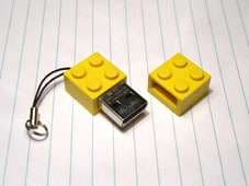 Zip Zip LEGO USB Memory Stick