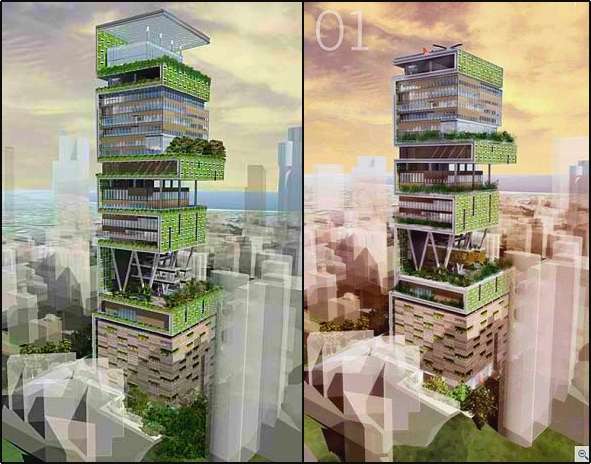 Personal Green Skyscrapers