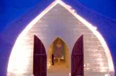 Ice Hotel Glace Quebec Canada