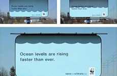 WWF's Solar Powered Billboard Warns About Global Warming