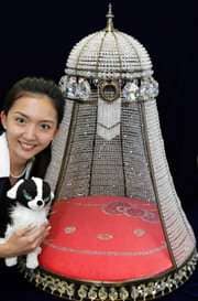 Hello Kitty's $30,000 Crystal Dog House