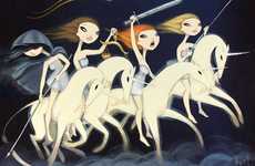 Girl Power Fairytale Art