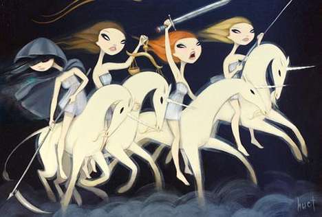 Girl Power Fairytale Art
