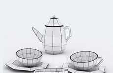 Spider-Inspired Tea Sets
