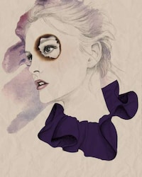 Watercolor Fashion Sketches Image 4