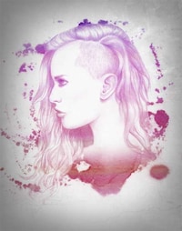 Watercolor Fashion Sketches Image 7