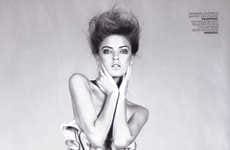 Sculptural Scalloped Minidresses