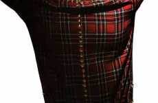 Studded Plaid Menswear