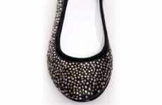 Rocked-Out Ballet Flats