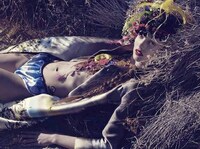 Feathery Faced Headpieces Image 8