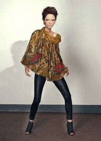 Cloudy Floral Fashion Image 2
