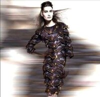 Futuristic Metallic Fashion Image 3