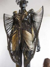 Futuristic Metallic Fashion Image 8