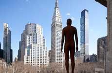 Naked Pedestrian Statues