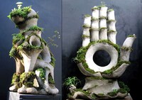 Growing Green Statues Image 3