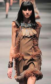Feathered Tribal Fashion Image 6
