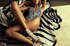 Zebra Print Swimwear