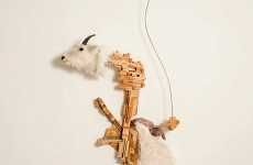 Abstract Animal Sculptures