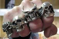 Demonic Skull Rings