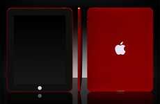 Cherry Red Apple iPads