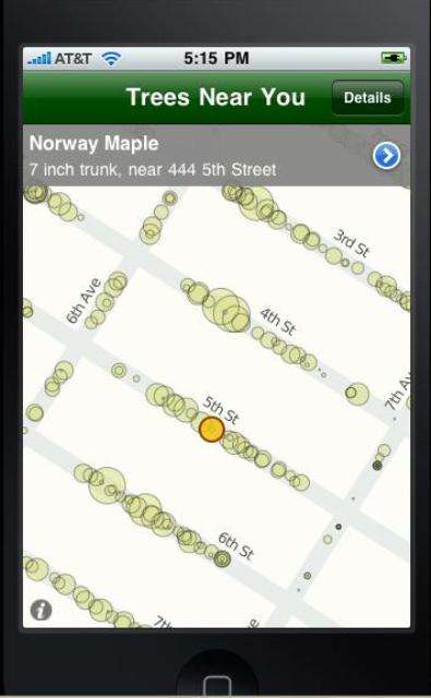 Tree-Stalking iPhone Apps