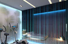 Fiber Optic Room Dividers