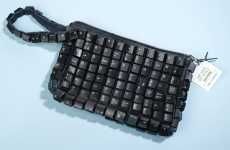 Recycled Keyboard Fashion