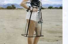 See-Through Plastic Trenches