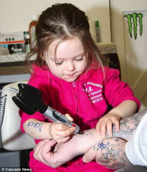 Toddler Tattoo Artists