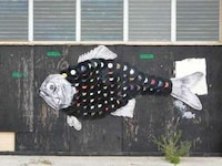 Recycled Vinyl Wall Art Image 2