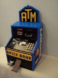 Toy Block Bank Machines Image 3