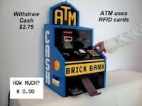 Toy Block Bank Machines Image 4