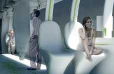 Moldable Train Seating