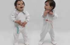 Unmatched Twin Baby Outfits